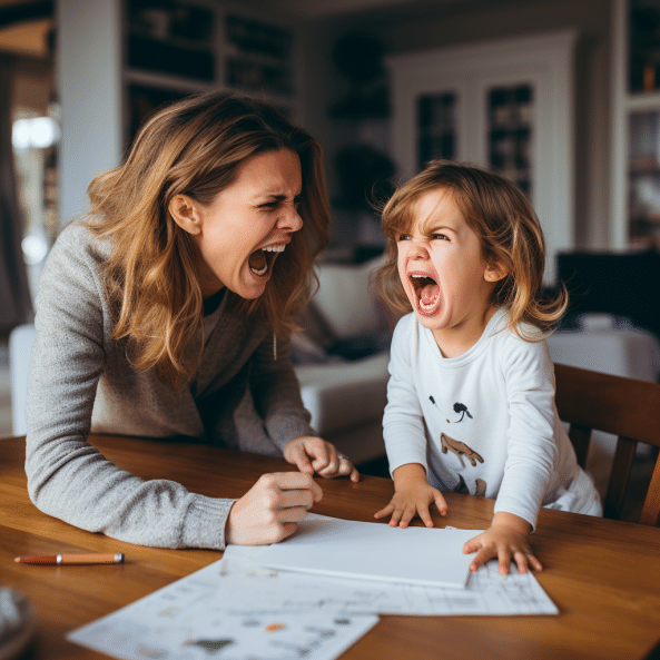 Swearing in front of kids