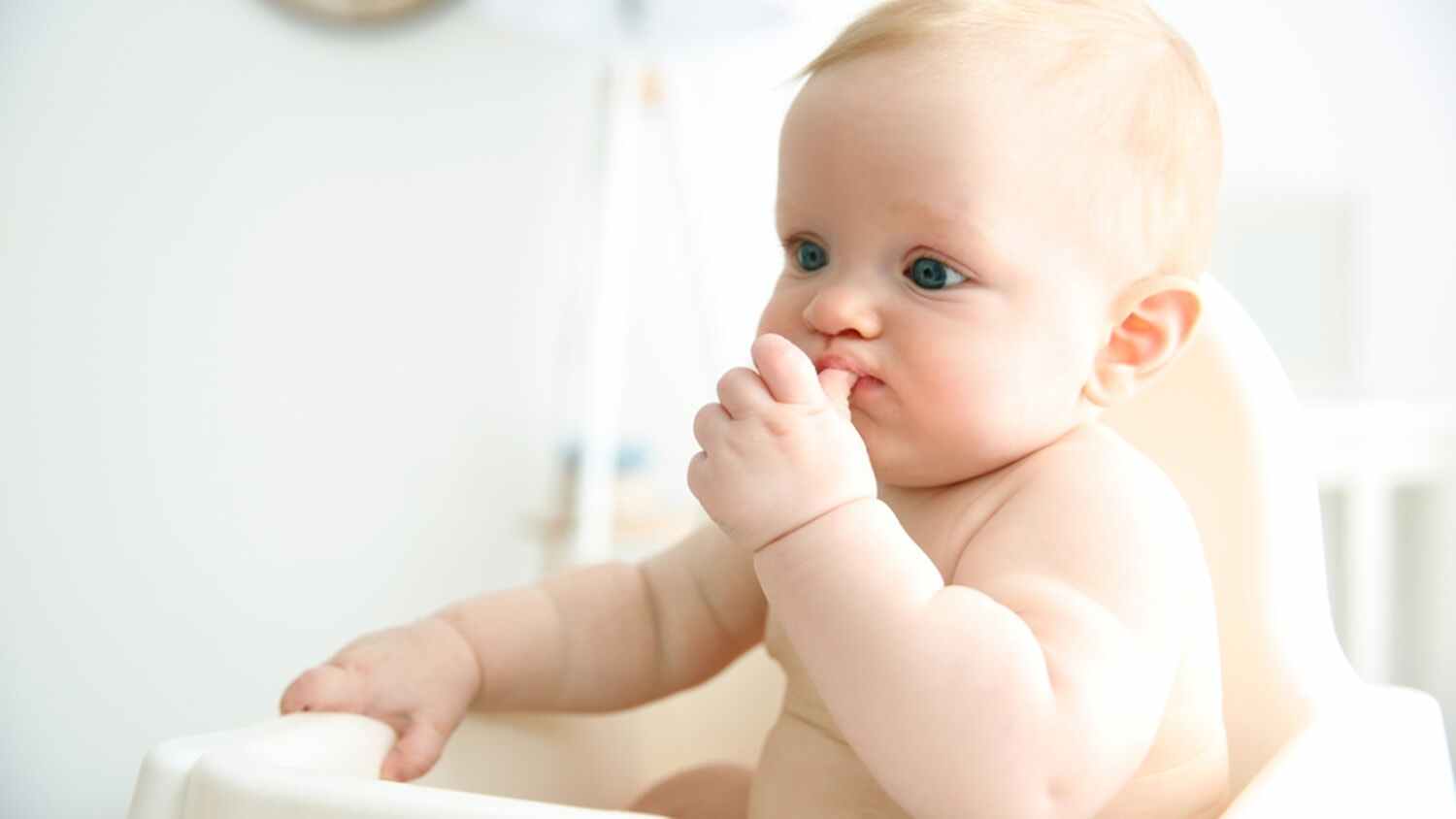 3-Month-Old Drooling and Chewing on Hands