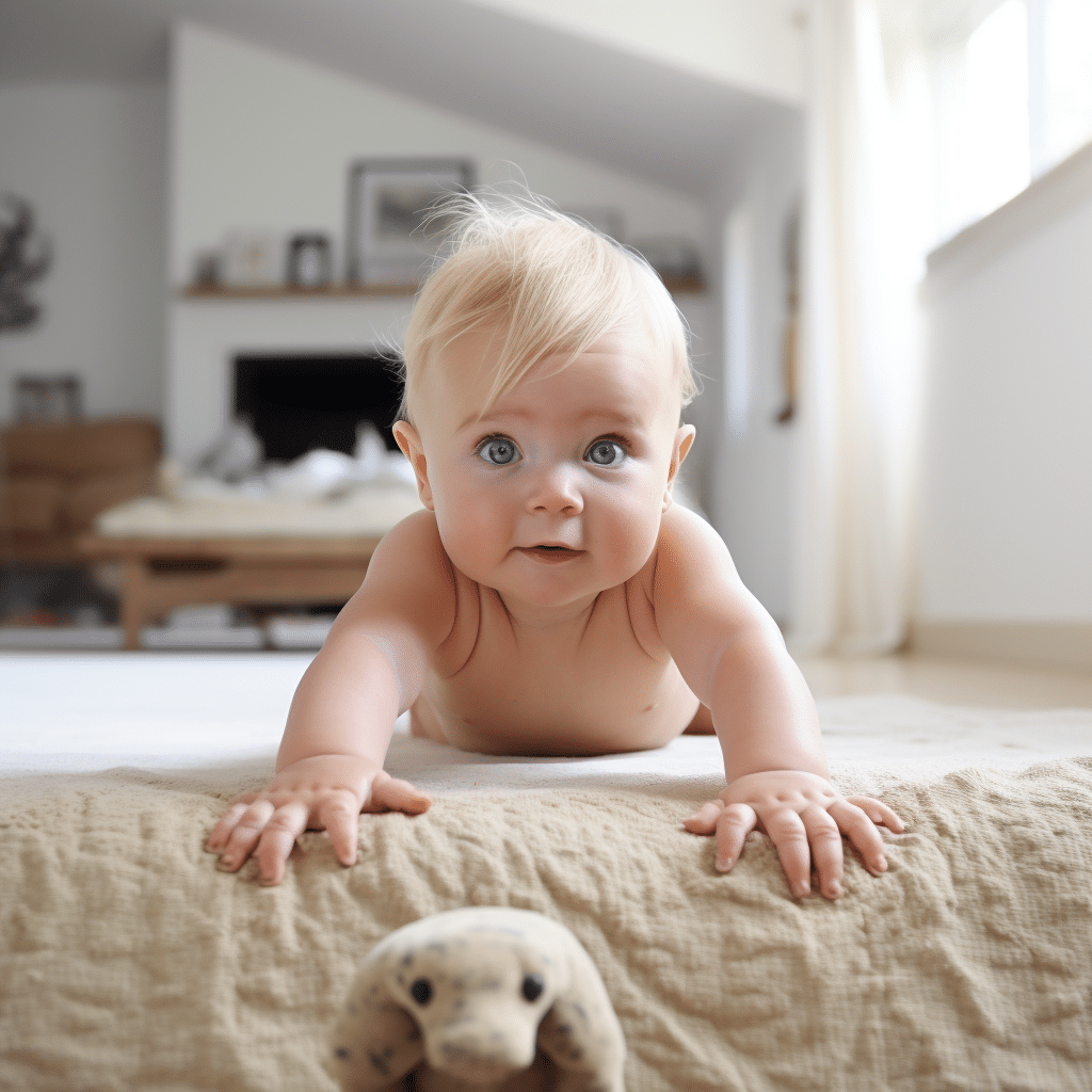 Baby Crawling Milestone