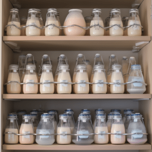 Storing and Organizing Breast Milk