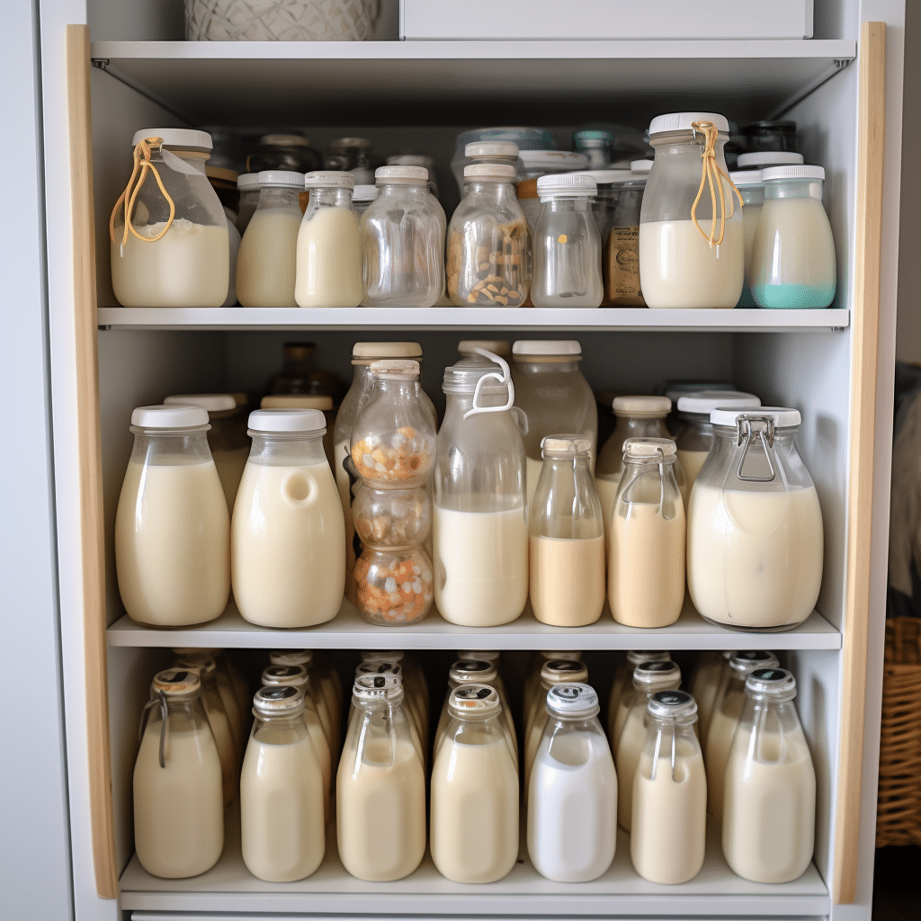 Storing and Organizing Breast Milk