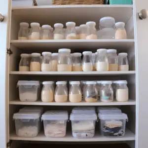 Storing and Organizing Breast Milk