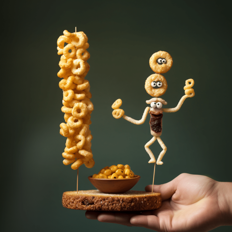 Cheerios vs Puffs Finger Foods