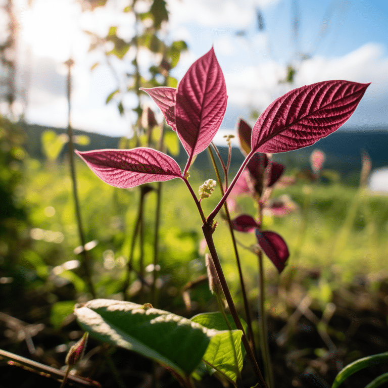 Eating Japanese Knotweed