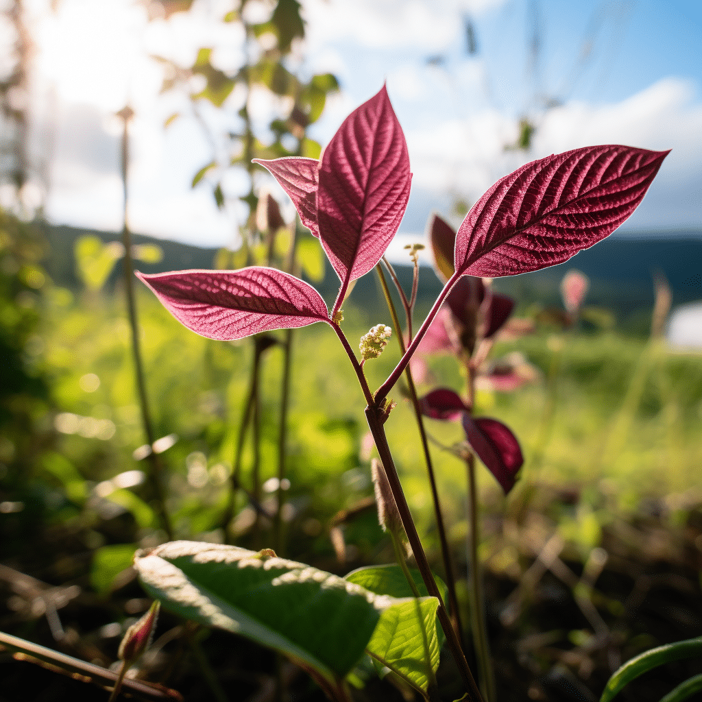 Eating Japanese Knotweed