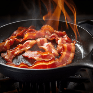 Prevent Bacon Curls When Cooking