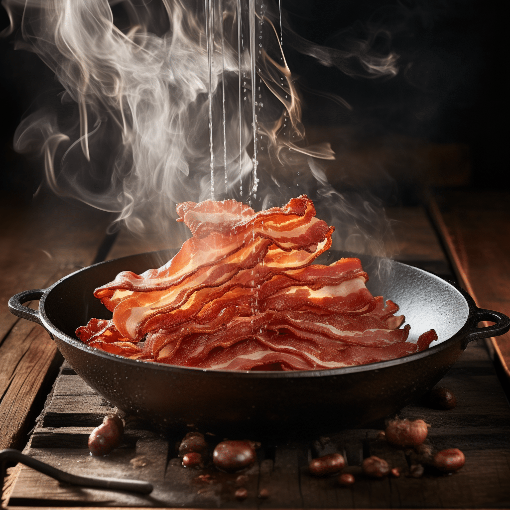 Prevent Bacon Curls When Cooking