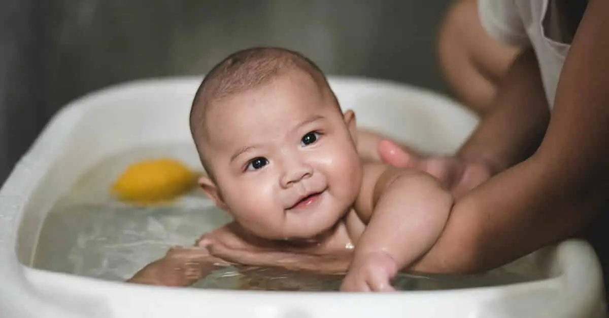How Long After Feeding Should I Bathe Baby?
