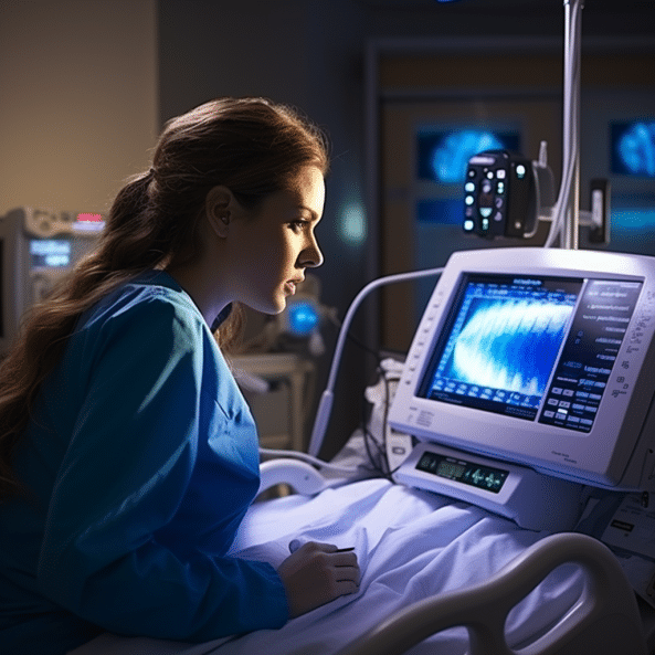 Recording ultrasounds in hospitals