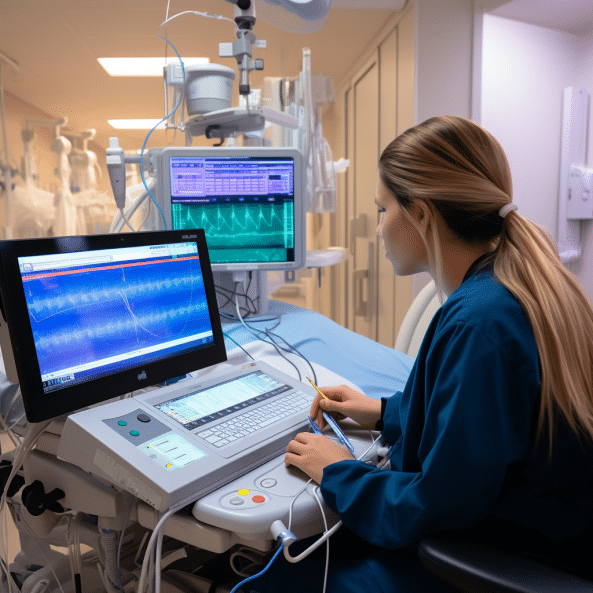 Recording ultrasounds in hospitals