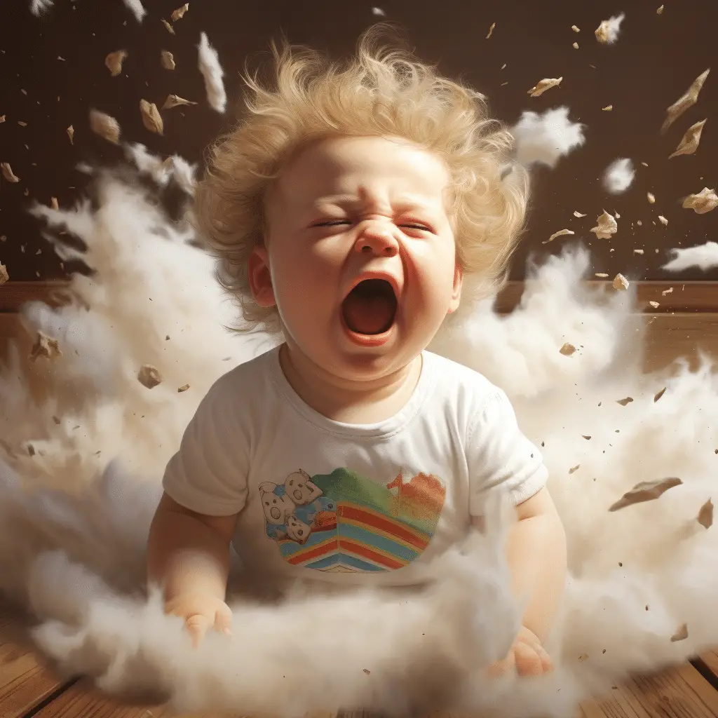 Get a Baby to Sneeze