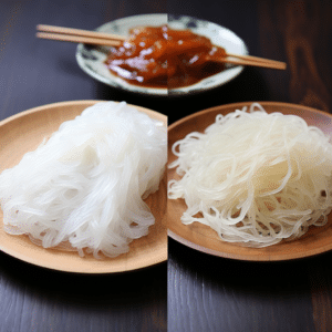 Glass Noodles vs Rice Noodles