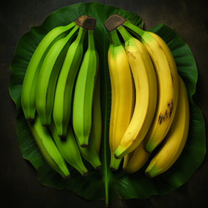 Green vs Yellow Plantains