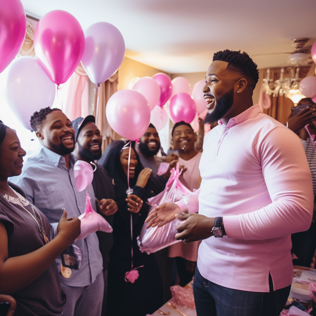 Men Attend Baby Showers