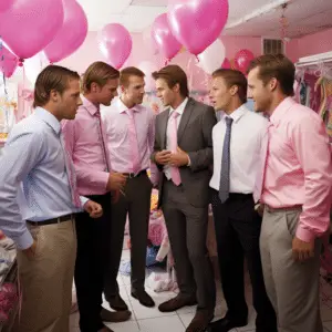 Men Attend Baby Showers