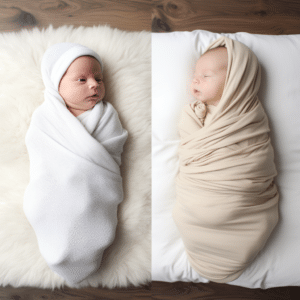 Nanit Swaddle vs Band comparison