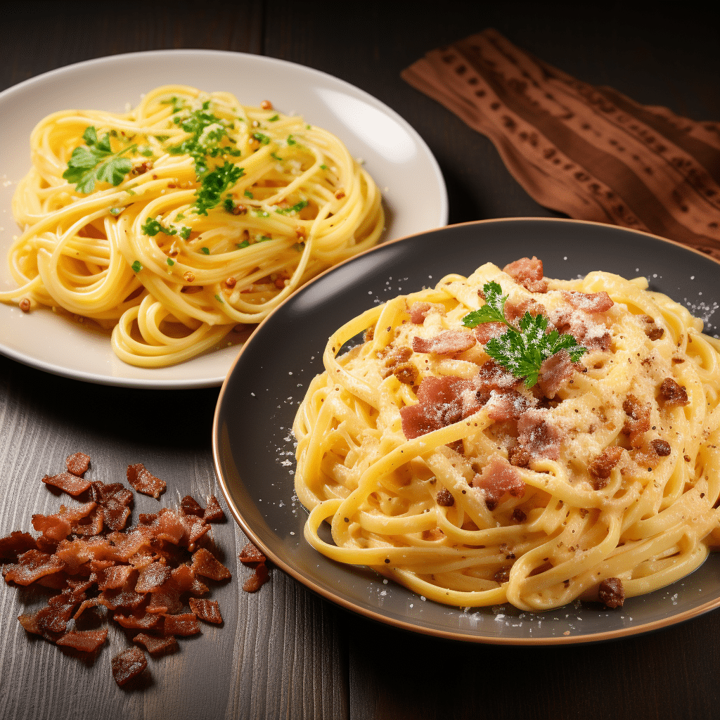 Pasta Alla Gricia vs. Carbonara Comparison