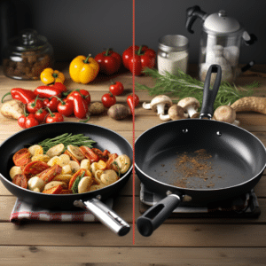 Saucepan vs Frying Pan differences