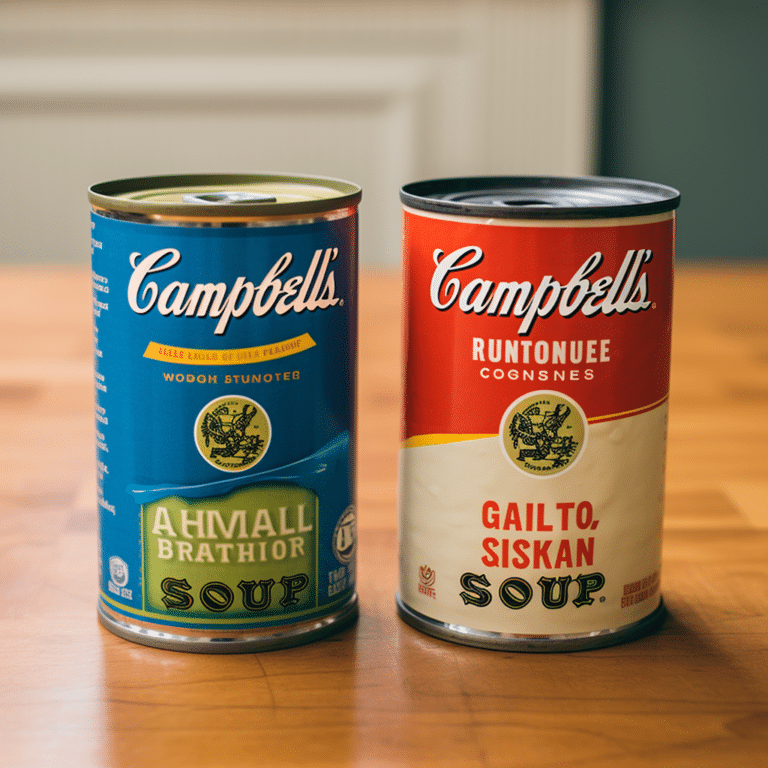 Campbell's Healthy Request vs. Regular Soups