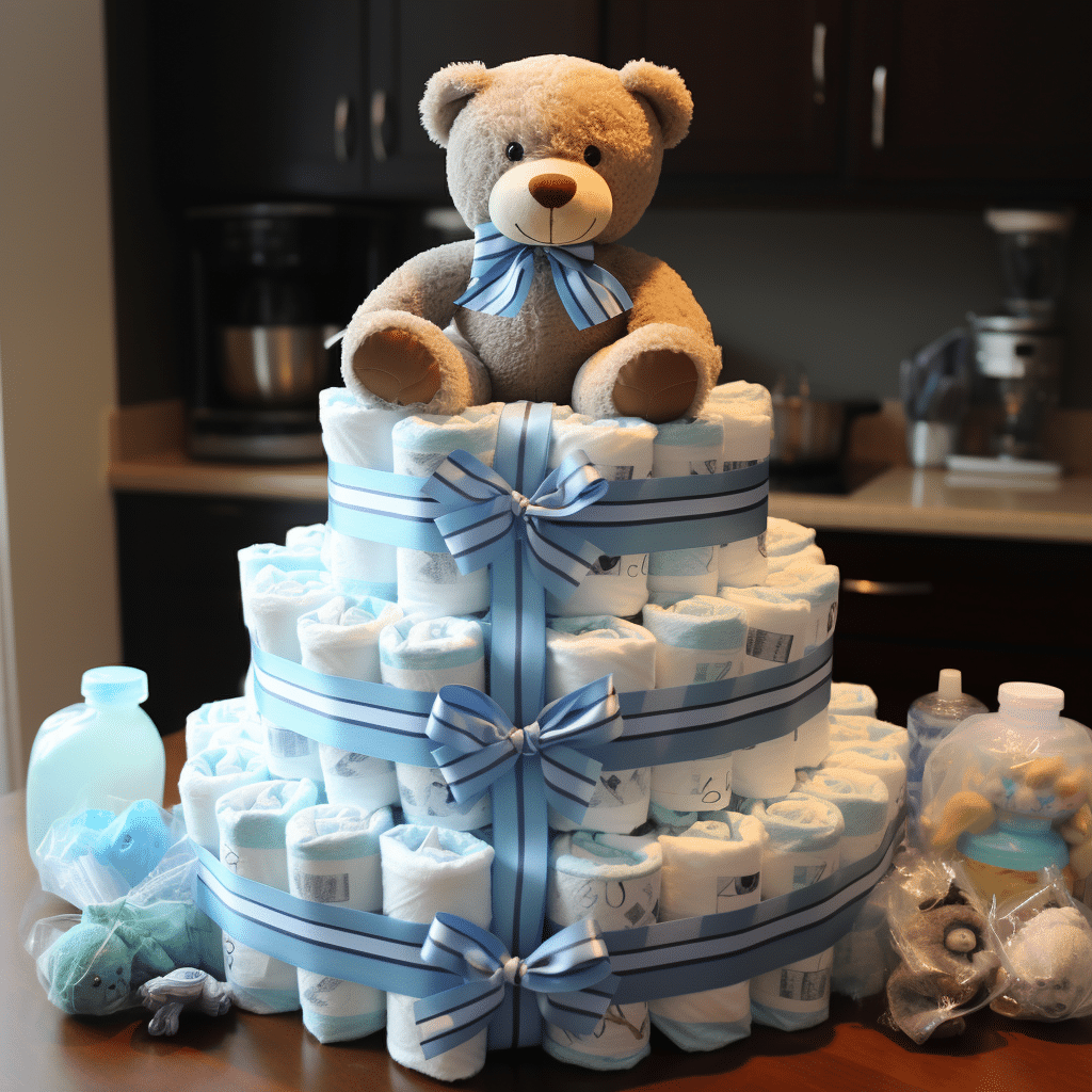 Diaper cake benefits and making at home