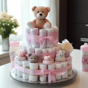 Diaper cake benefits and making at home
