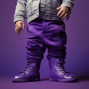 Baby's Legs Turn Purple When Held