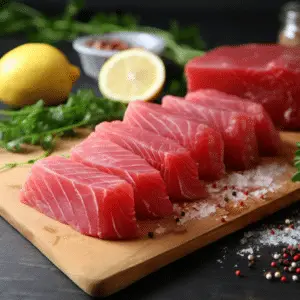 Raw Costco tuna