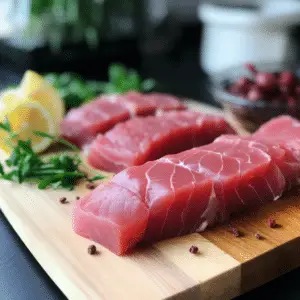 Raw Costco tuna