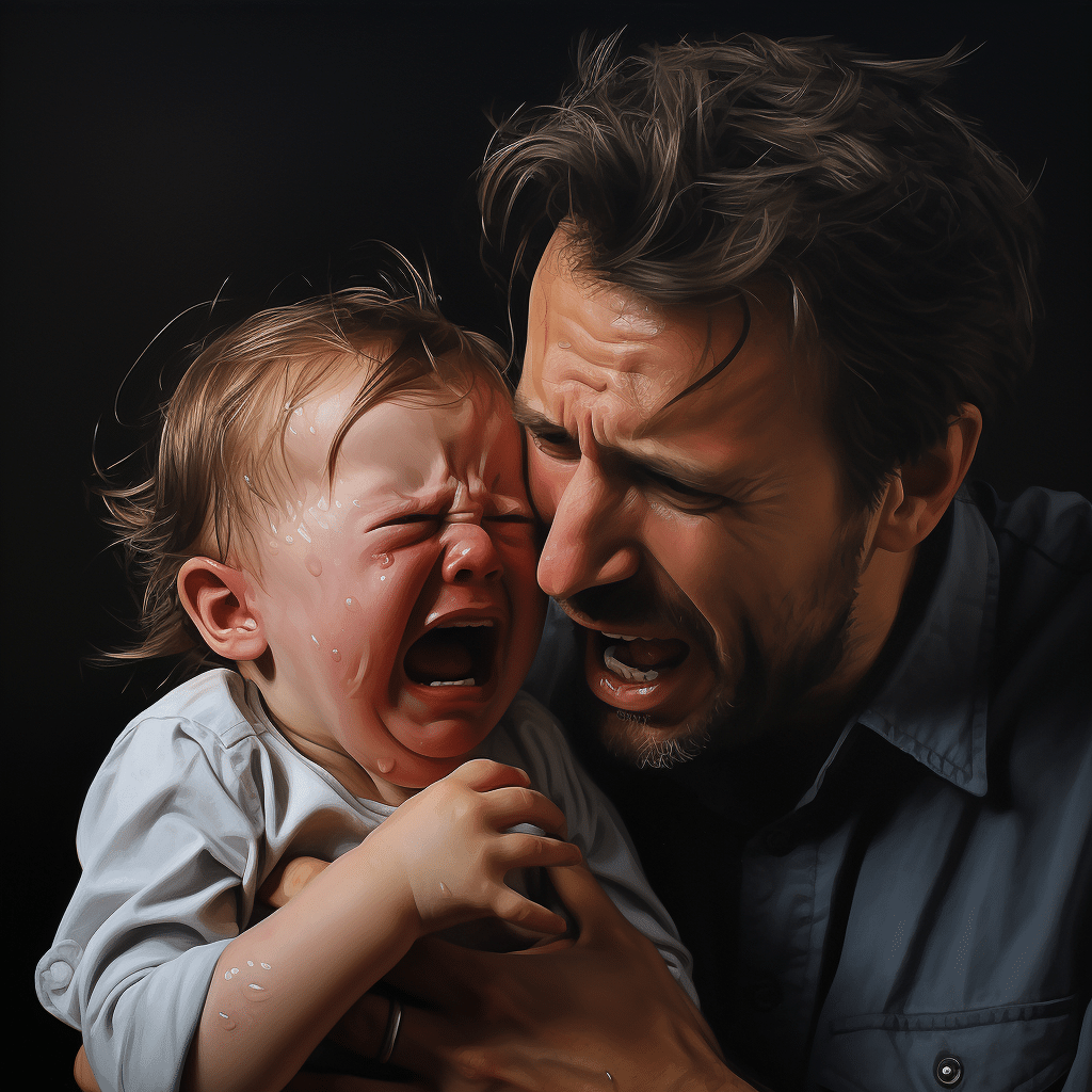 Baby Cries When Dad Holds