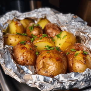 Bake Potatoes in Foil