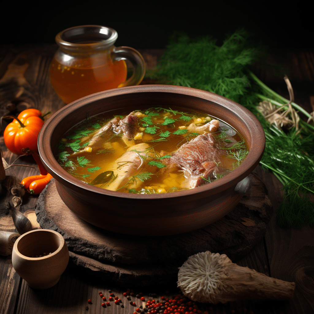 Mix Chicken and Beef Broth