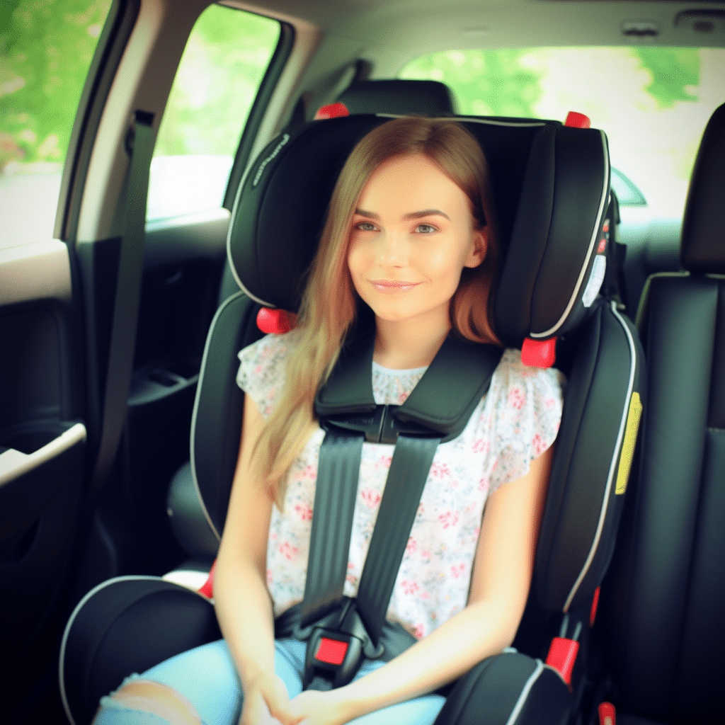 how to keep newborn neck straight in car seat