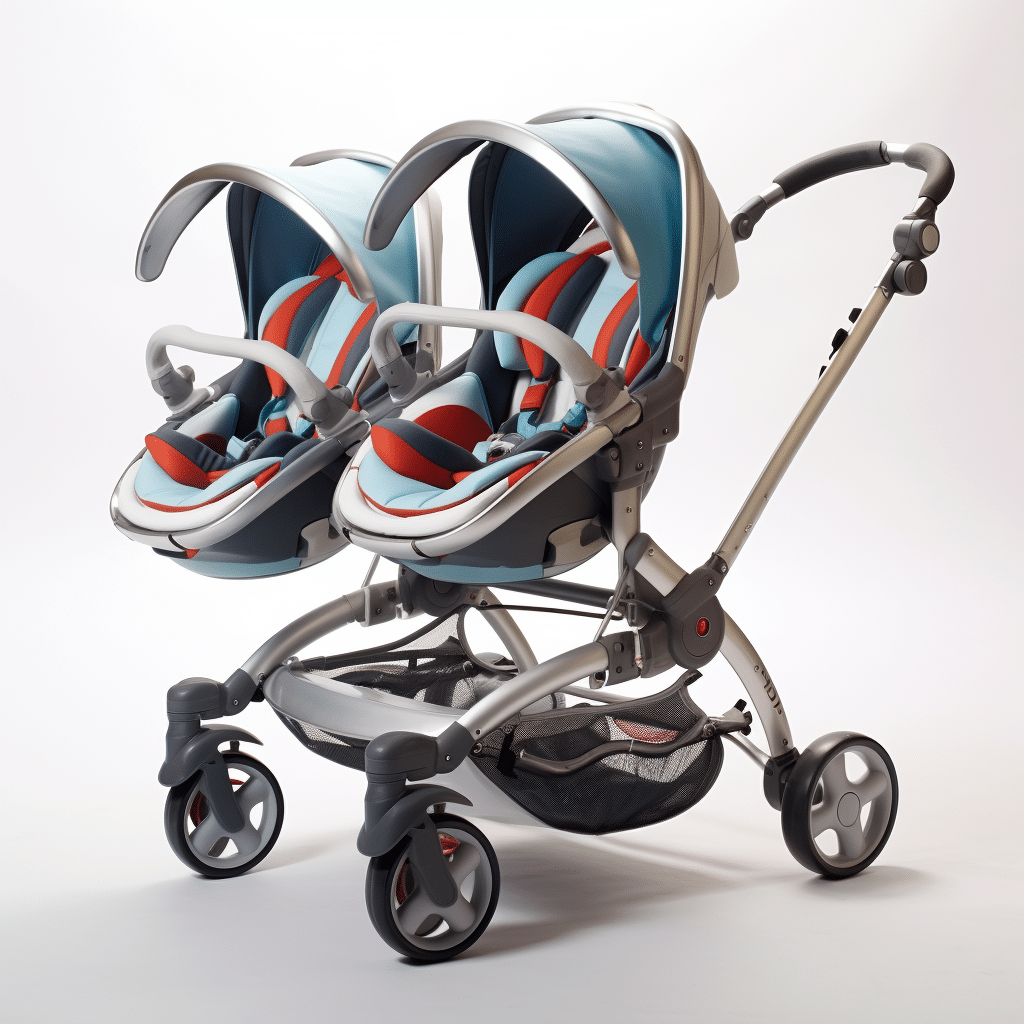 Twin Strollers for Newborns with Car Seat
