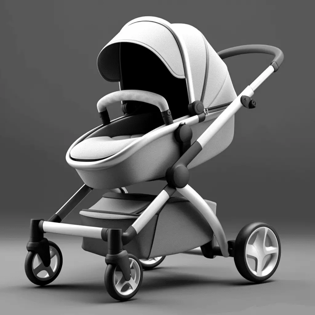 The Newborn 4-in-1 Baby Foldable Stroller