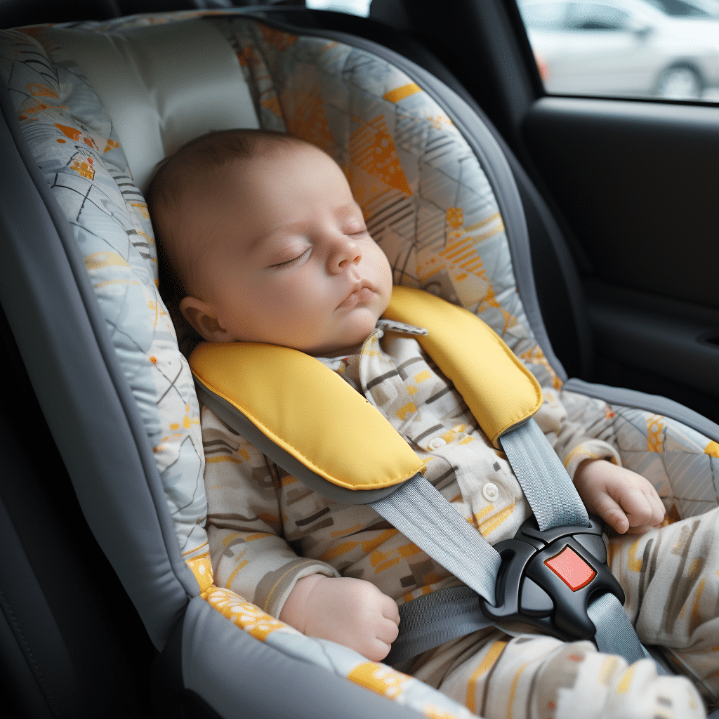 Enhancing Newborn Car Seat Safety with Shoulder Pads