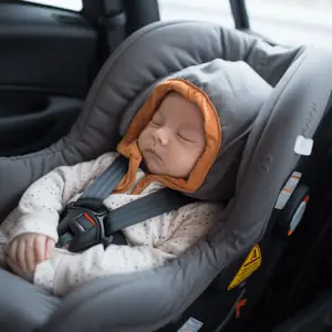 newborn screams in car seats