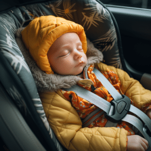 newborn screams in car seats