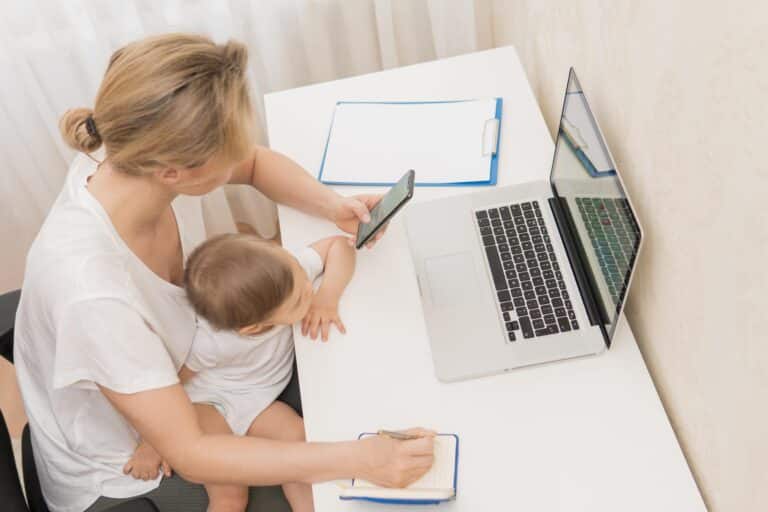 Combining Parenting and Writing a Research Paper