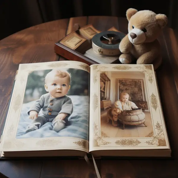 baby's first year photo books