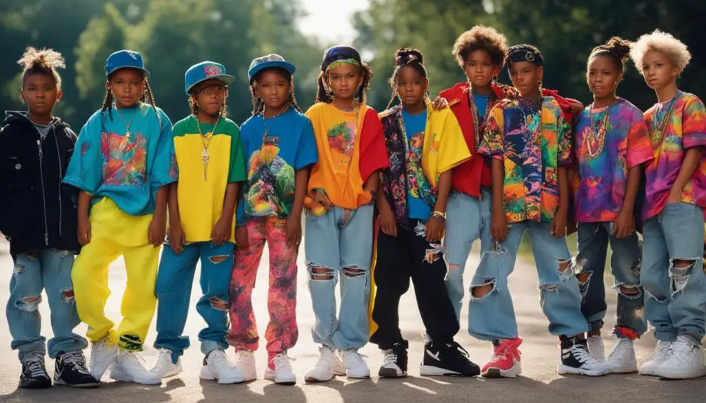 90s kids' fashion