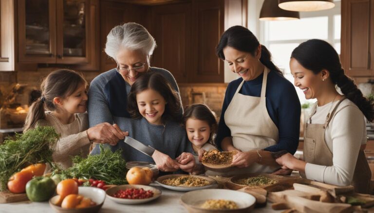 establishing family traditions and values