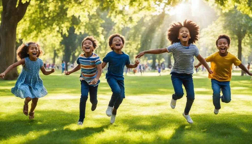 emotional benefits of outdoor play
