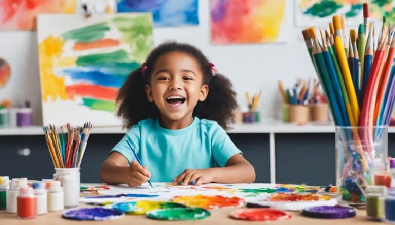 importance of art in child development