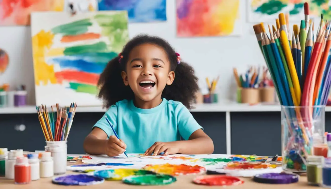importance of art in child development