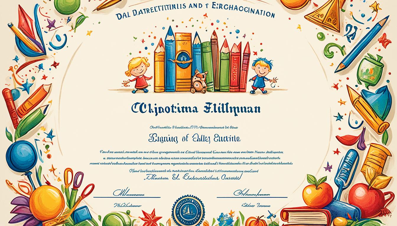 Advanced diploma in early childhood education