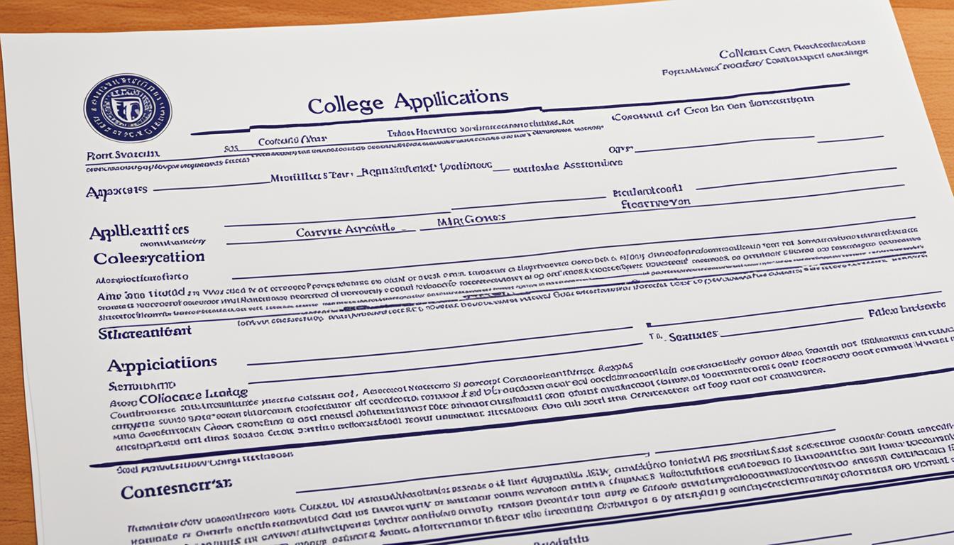 parent statement for college application example