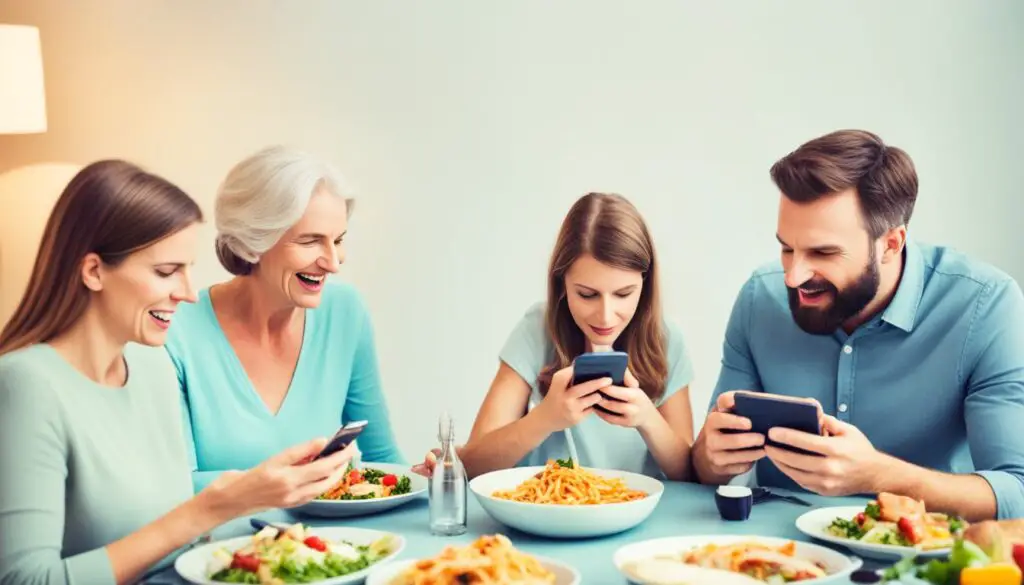 social media addiction in families