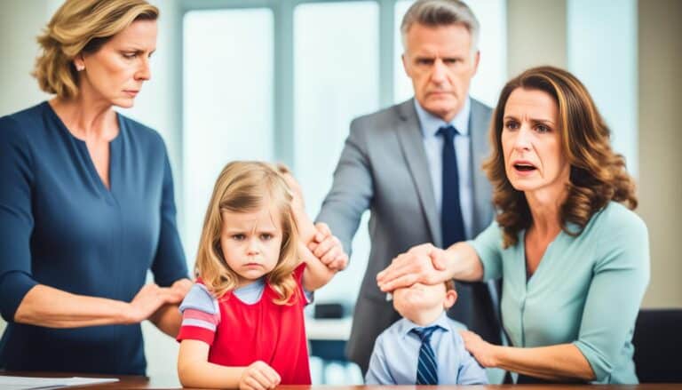 withholding a child from another parent with court order