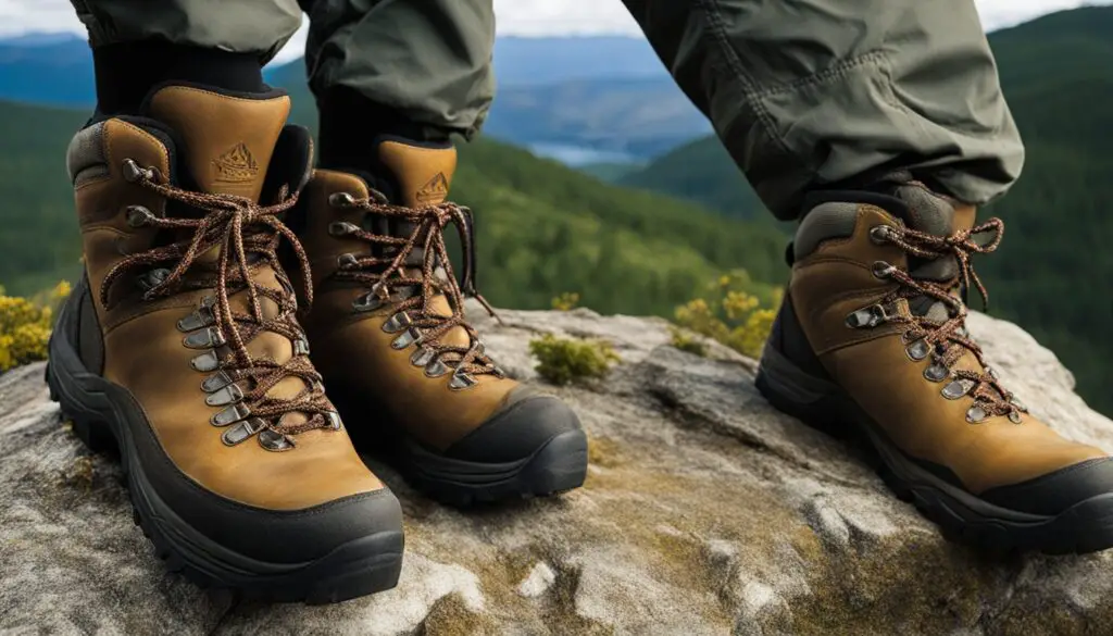 appropriate footwear for outdoor adventures